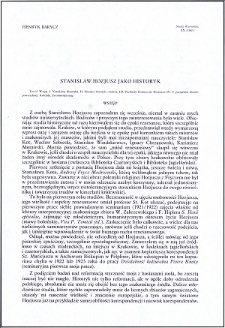 Stanisław Hozjusz jako historyk