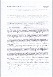 Istotne motywy i metoda postępowania Stanisława Hozjusza w Elblągu