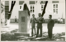 [Odsłonięcie pomnika Mrongowiusza. 1]