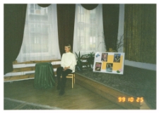 [Spotkanie z Emilią Raszyńską w Miejskiej Bibliotece Publicznej w Szczytnie]