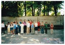 [Uczestnicy III Ogólnopolskiego Tygodnia Czytania Dzieciom w Miejskiej Bibliotece Publicznej w Szczytnie]