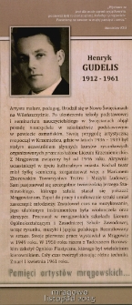Pamięci artystów mrągowskich... Henryk Gudelis