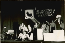 Udział harcerzy w obchodach 41 rocznicy wyzwolenia Mrągowa 1986. [3]