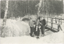 [Zimowy spacer nad jeziorem Długim w Olsztynie]