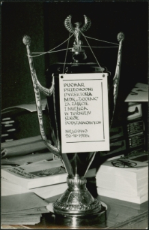 Puchar przechodni dyrektora MDK "Zodiak" w turnieju szkół podstawowych 1988