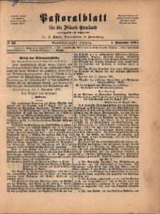 Pastoralblatt für die Diözese Ermland, 1897, nr 12