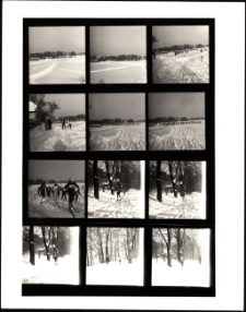 Stykówka. Zawody sportowe zimą