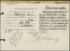 [Zezwolenie na osiedlenie się. 4]