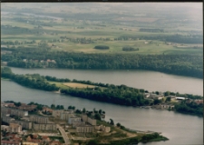 Widok na Półwysep Czterech Wiatrów i WOSzK Mrągowo. [3]