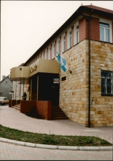 Budynek banku PKO BP w Mrągowie