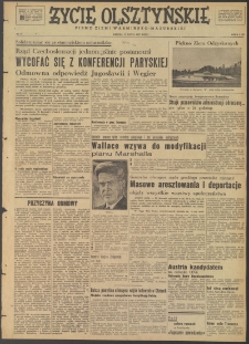 Życie Olsztyńskie : pismo ziemi warmińsko-mazurskiej, 1947, nr 72