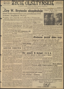 Życie Olsztyńskie : pismo ziemi warmińsko-mazurskiej, 1947, nr 87