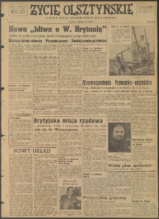 Życie Olsztyńskie : pismo ziemi warmińsko-mazurskiej, 1947, nr 99