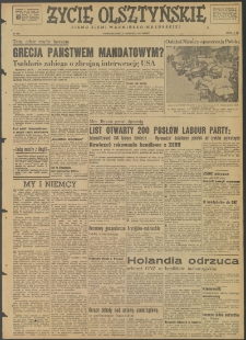 Życie Olsztyńskie : pismo ziemi warmińsko-mazurskiej, 1947, nr 102