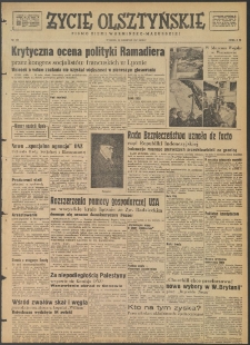 Życie Olsztyńskie : pismo ziemi warmińsko-mazurskiej, 1947, nr 110