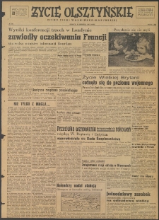 Życie Olsztyńskie : pismo ziemi warmińsko-mazurskiej, 1947, nr 121