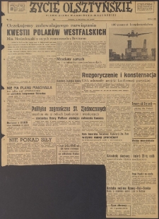 Życie Olsztyńskie : pismo ziemi warmińsko-mazurskiej, 1947, nr 135