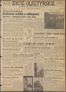 Życie Olsztyńskie : pismo ziemi warmińsko-mazurskiej, 1947, nr 136