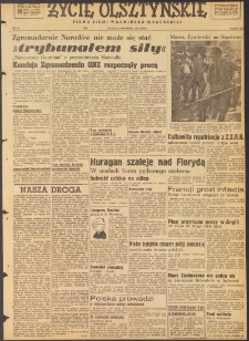 Życie Olsztyńskie : pismo ziemi warmińsko-mazurskiej, 1947, nr 141