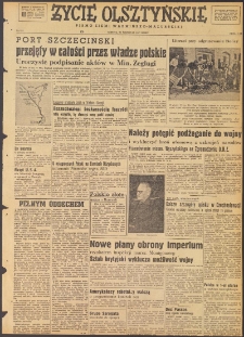 Życie Olsztyńskie : pismo ziemi warmińsko-mazurskiej, 1947, nr 142