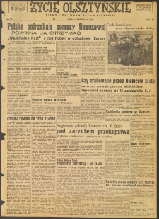 Życie Olsztyńskie : pismo ziemi warmińsko-mazurskiej, 1947, nr 149