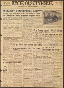 Życie Olsztyńskie : pismo ziemi warmińsko-mazurskiej, 1947, nr 154