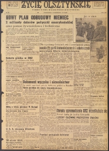 Życie Olsztyńskie : pismo ziemi warmińsko-mazurskiej, 1947, nr 158