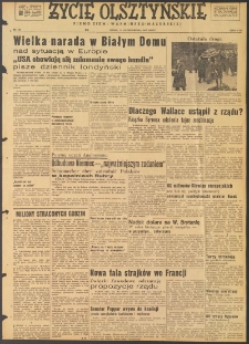 Życie Olsztyńskie : pismo ziemi warmińsko-mazurskiej, 1947, nr 167