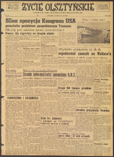 Życie Olsztyńskie : pismo ziemi warmińsko-mazurskiej, 1947, nr 202