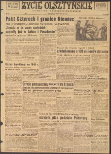 Życie Olsztyńskie : pismo ziemi warmińsko-mazurskiej, 1947, nr 209