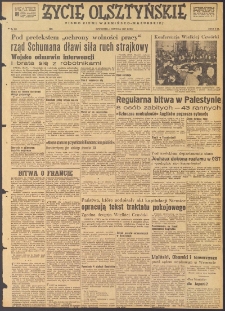 Życie Olsztyńskie : pismo ziemi warmińsko-mazurskiej, 1947, nr 216