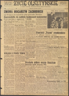 Życie Olsztyńskie : pismo ziemi warmińsko-mazurskiej, 1947, nr 229