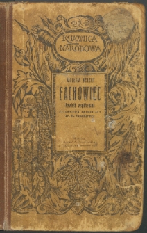 Fachowiec : powieść współczesna