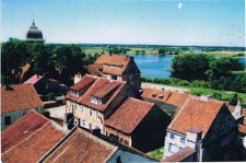 Pasym - widok z wieży ratusza 2003r. [1]