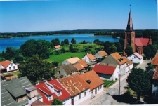 Pasym - widok z wieży ratusza 2003r. [3]