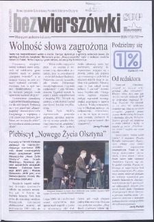 Bez Wierszówki, 2006, nr 3