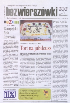 Bez Wierszówki, 2007, nr 4