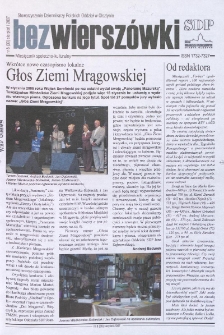 Bez Wierszówki, 2007, nr 8