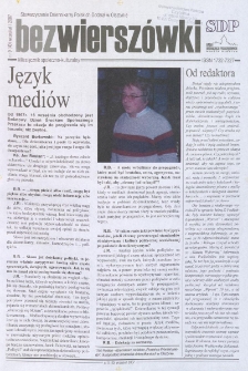 Bez Wierszówki, 2007, nr 9