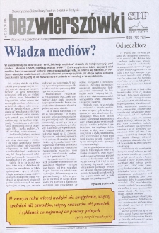 Bez Wierszówki, 2007, nr 12