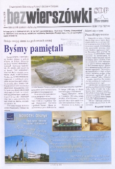 Bez Wierszówki, 2008, nr 5