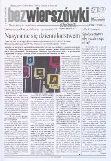 Bez Wierszówki, 2008, nr 9