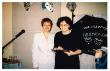 ["Teatr mój" - Teatralny przekładaniec Anny Bogusz w Miejskiej Bibliotece Publicznej w Szczytnie]