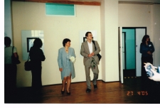 [Wystawa fotografii Arkadiusza Dziczka pt. "Monsunowe portrety" w Miejskiej Bibliotece Publicznej w Szczytnie]