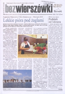Bez Wierszówki, 2009, nr 8-9