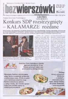 Bez Wierszówki, 2009, nr 10