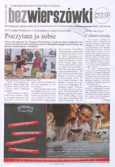 Bez Wierszówki, 2010, nr 8