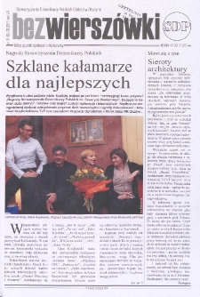 Bez Wierszówki, 2011, nr 9