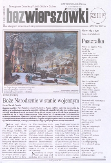 Bez Wierszówki, 2011, nr 10