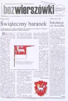 Bez Wierszówki, 2012, nr 3